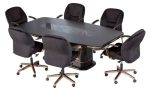 Excelance Konferenztisch, 260 cm  schwarz