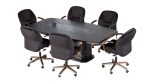 Excelance Konferenztisch, 260 cm  schwarz – Bild 2